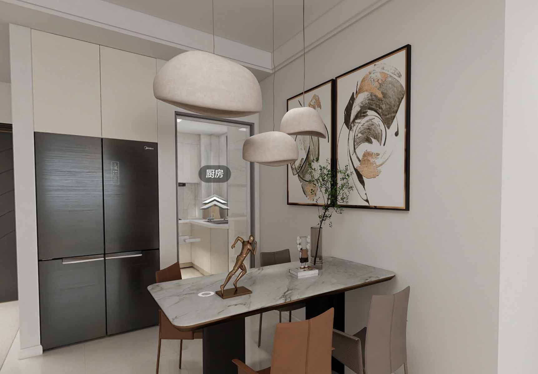 城建京府现代奶油风