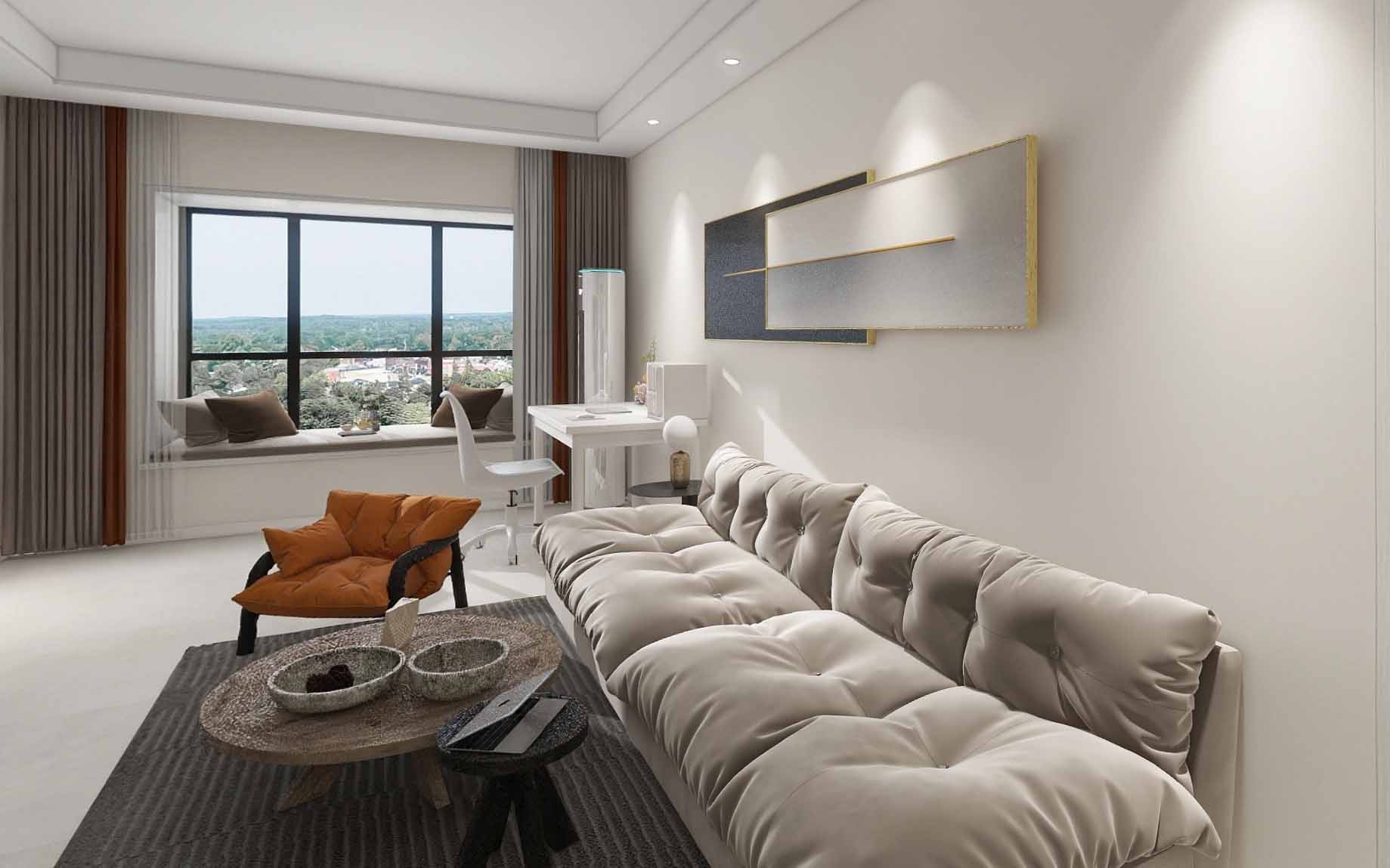 高铁一号院现代风